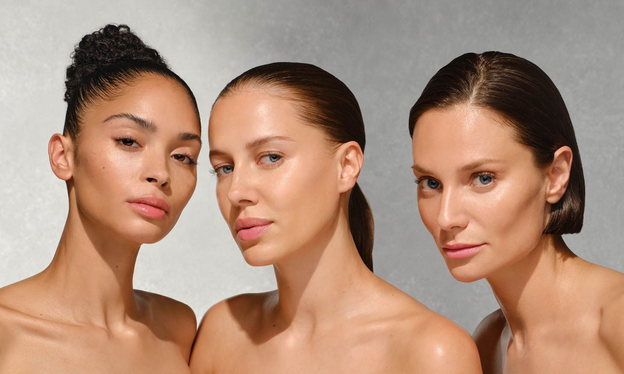 Slider Babor Modelmotiv drei Frauen